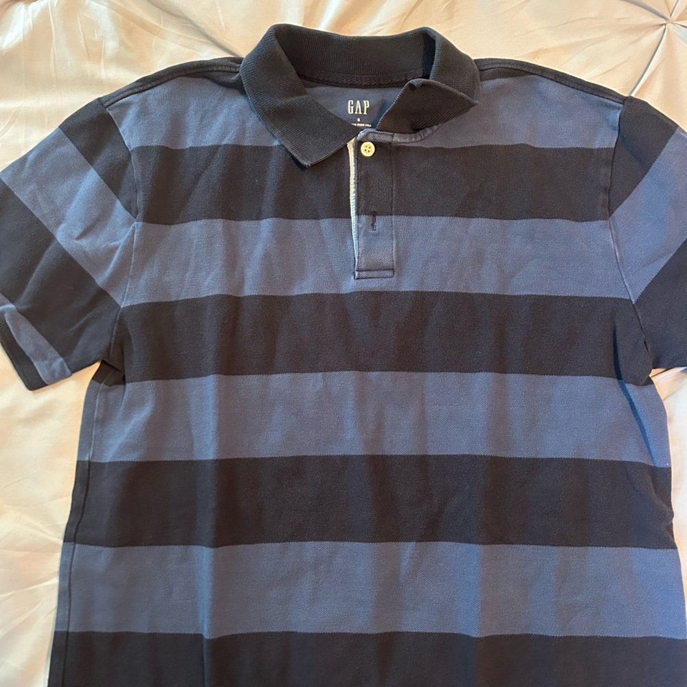 Striped Gap polo